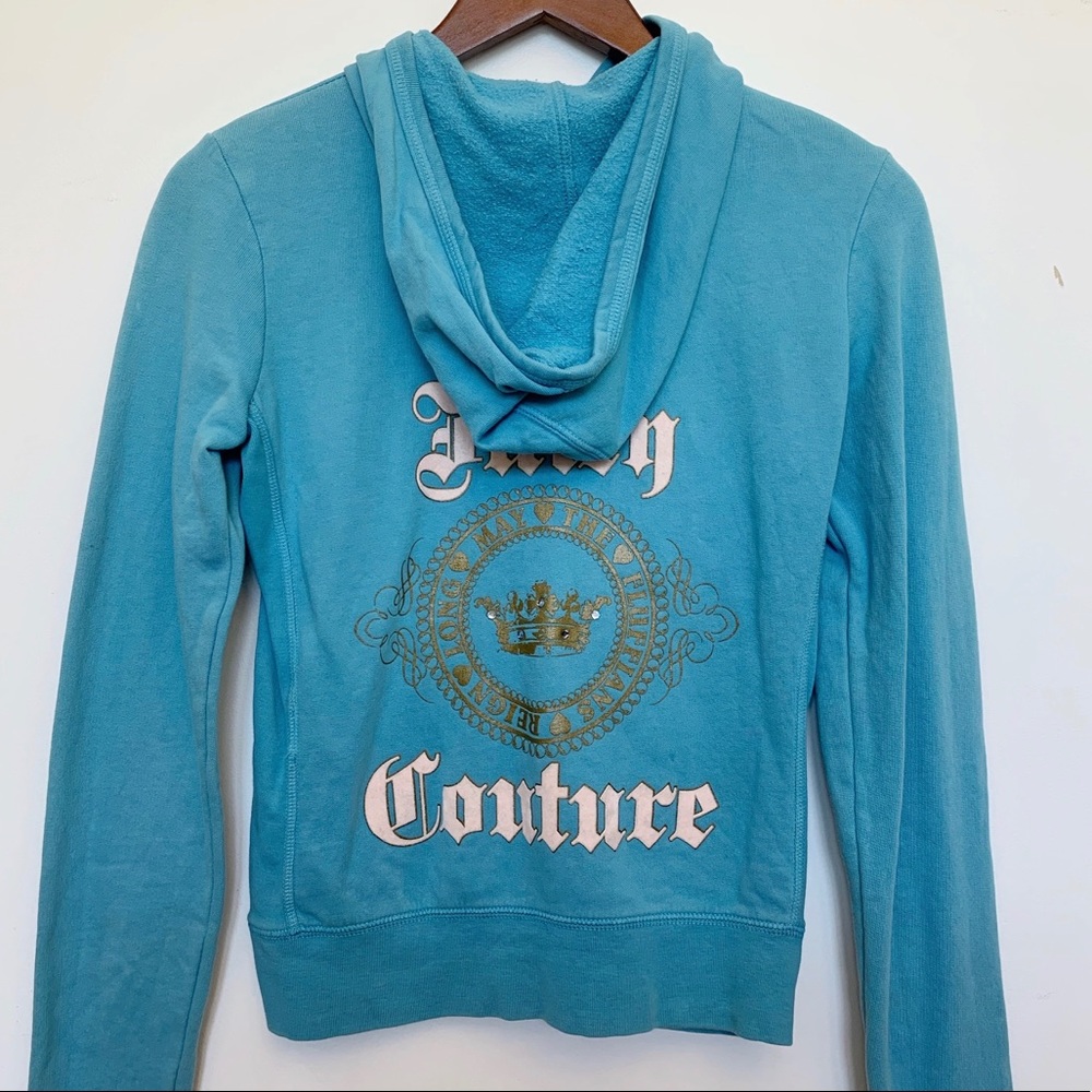 Juicy Couture blue hoodie